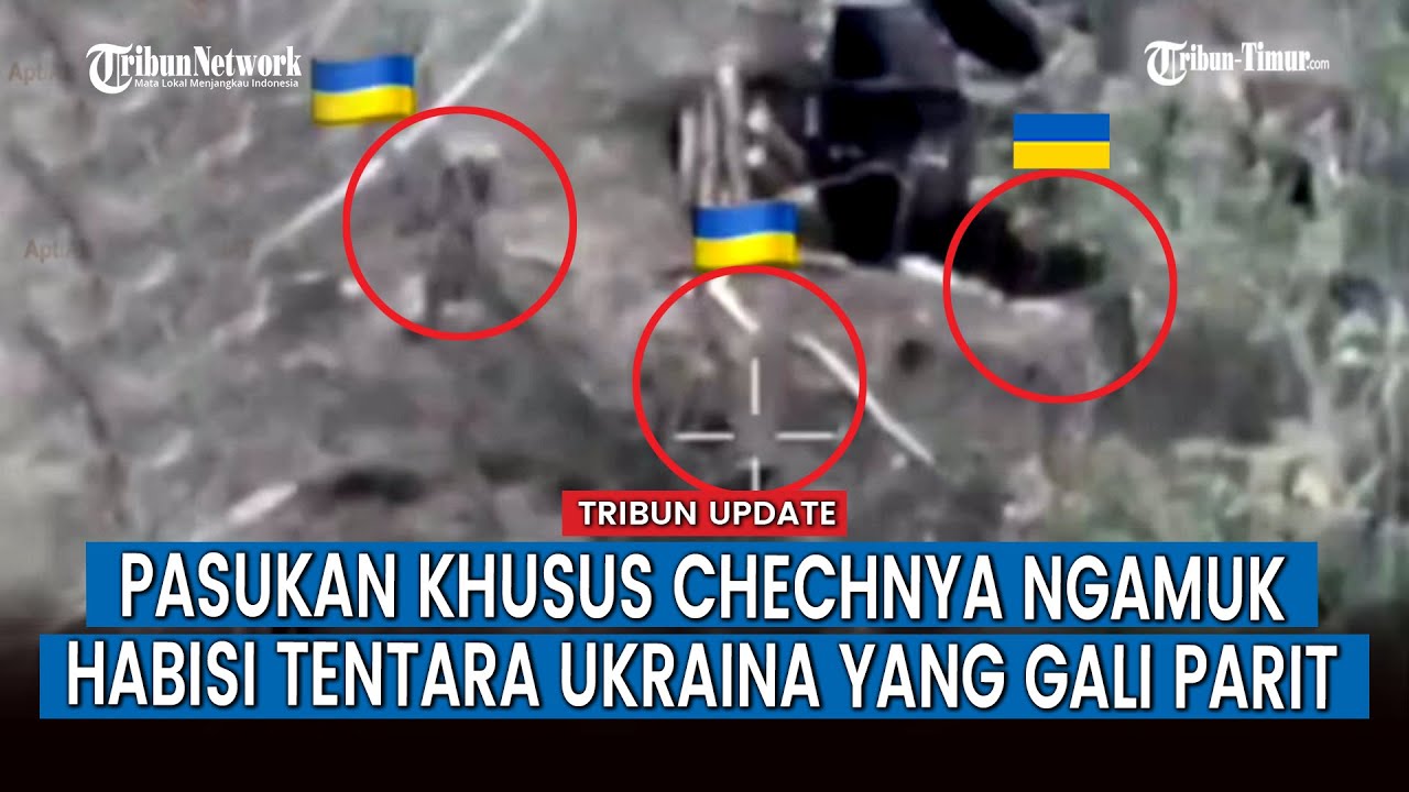 Operator UAV dari Pasukan Khusus Akhmat Chechnya Serang Brutal Posisi Militer Ukraina