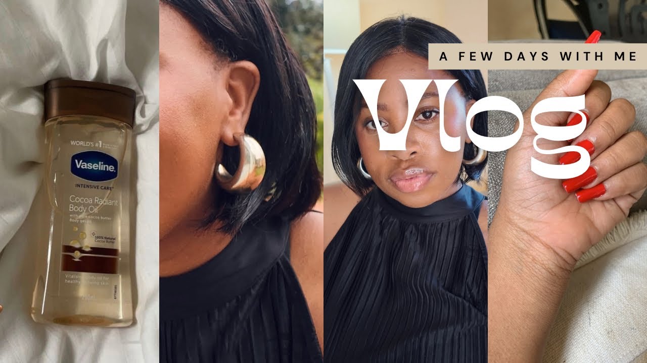 VLOG| work with me & the days in-between #zimbabweanyoutuber