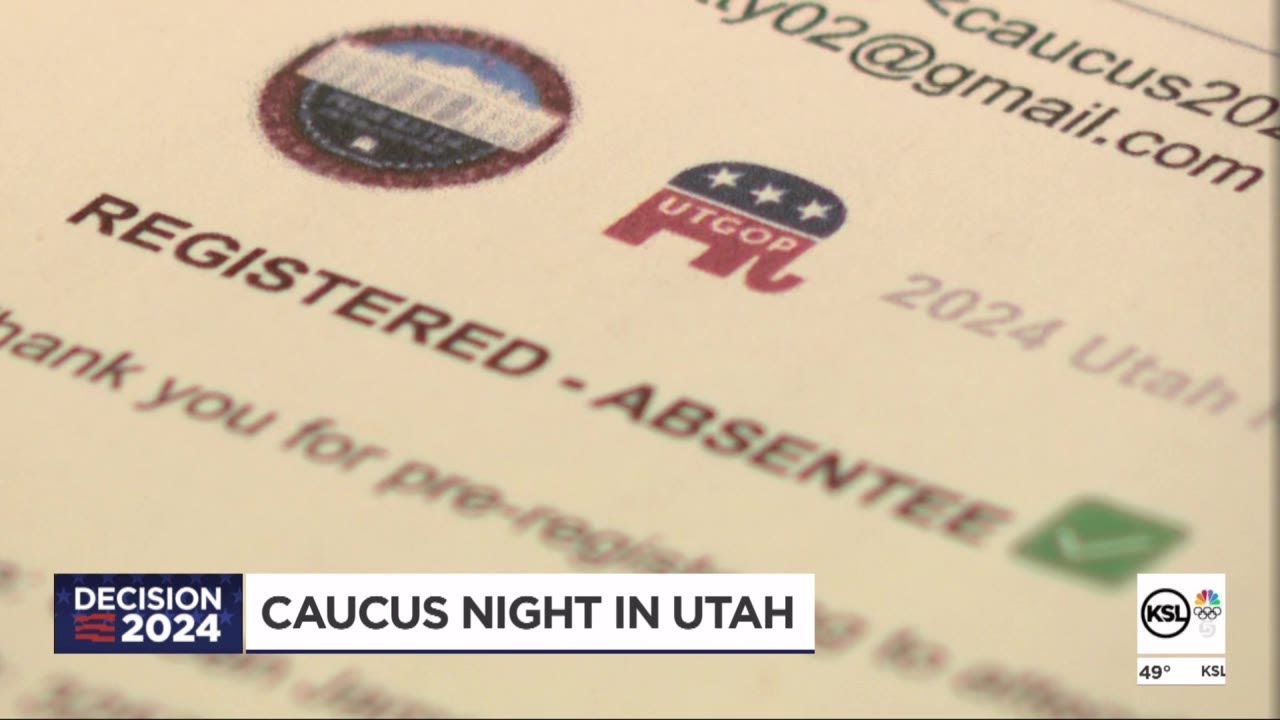 Utah Republicans caucus for president, leading to discontent among some voters
