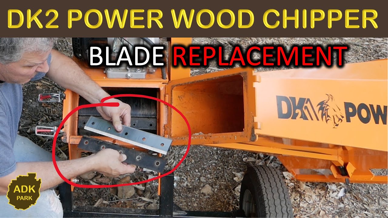 DK2 6” WOOD CHIPPER SHREDDER BLADE REPLACEMENT- OPC506