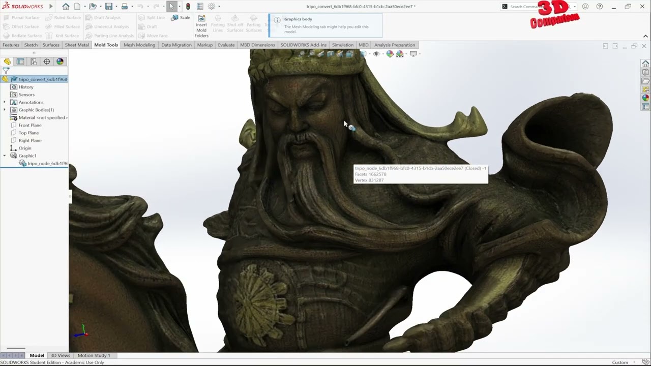 How to Import Mesh Formats into CATIA 3DEXPERIENCE OBJ, FBX, USD, GLB
