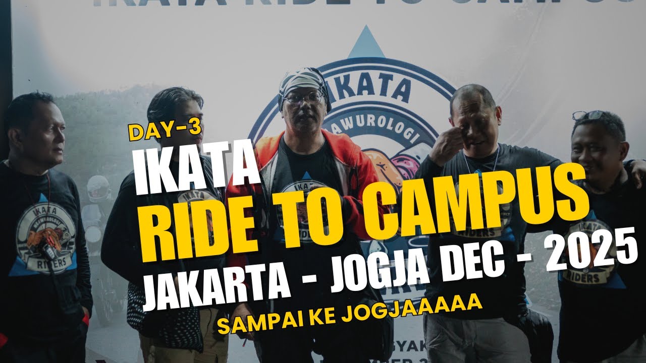 Day 3 | IKATA Ride to Campus | Road to munas IKATA 2025