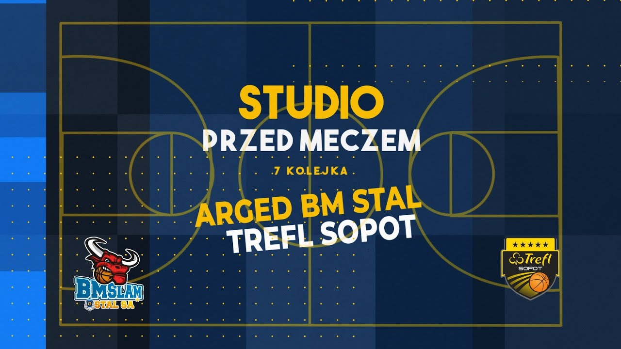 Studio przed meczem ARGED BM Stal - TREFL Sopot