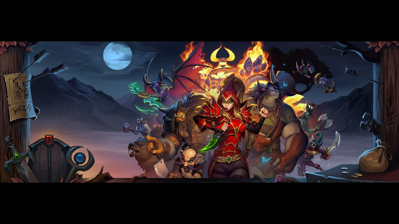 (Hearthstone Mercenaries) - Beast gameplay - While Talking About Dreams