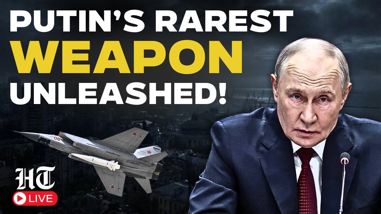 Russia-Ukraine War: Putin Unveils its Rarest Weapon! | Kinzhals Missile | Odesa In Darkness | LIVE