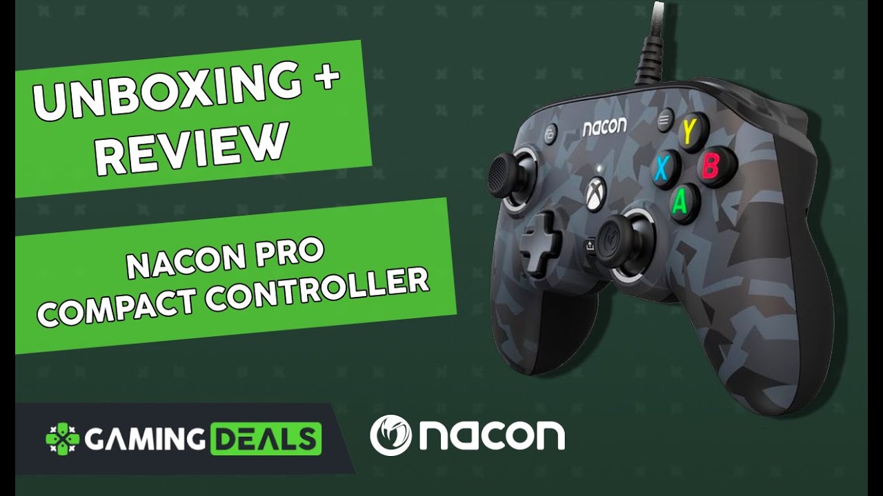 Nacon Pro Compact Controller for Xbox + PC (Unboxing + Review) | Gaming Deals