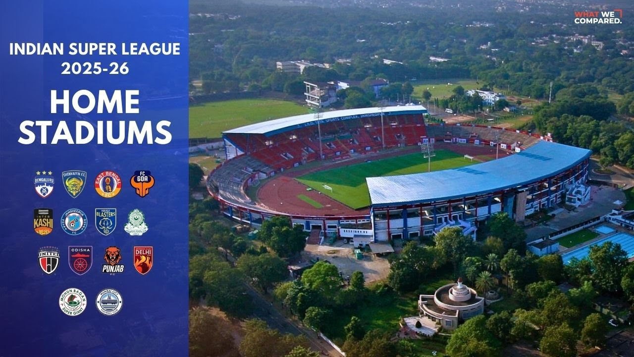 All Indian Super League 2025-26 Stadiums