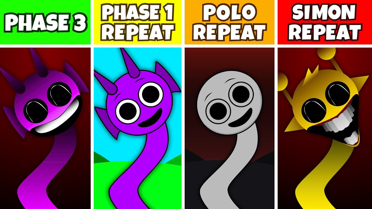 Incredibox Sprunki: But Phase 1, Polo, Simon REPEAT After PHASE 3