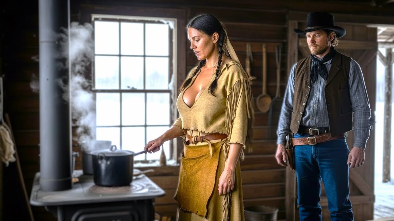 The Widowed Apache Woman the Town Rejected — The Cowboy Took Her In and Made Her His Wife