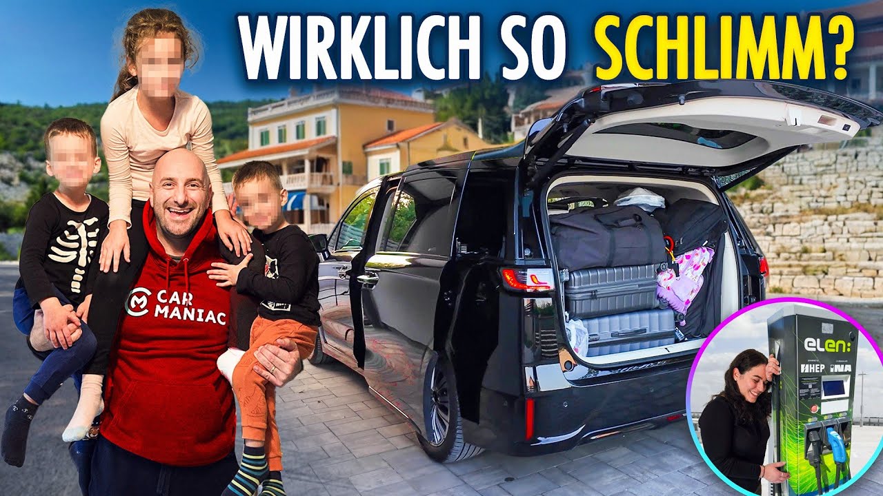 NUR F&Uuml;R BL&Ouml;DE?? Family-Urlaub im China E-Auto OHNE LADEPLANUNG🤯