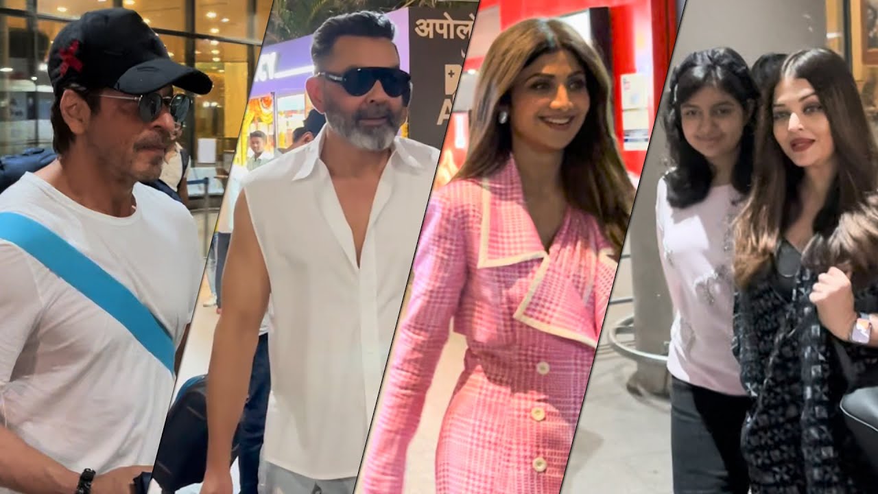 Shah Rukh Khan, Aishwarya Rai, Bobby Deol, Shilpa Are Back In Mumbai After Winning Big At IIFA 2024
