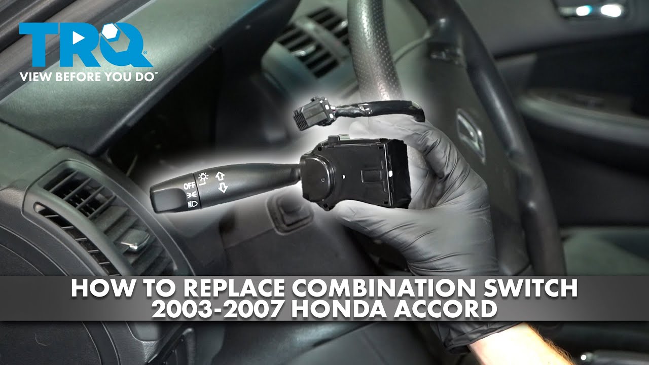 How to Replace Combination Switch 2003-2007 Honda Accord