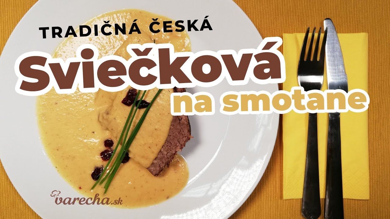 Sviečková na smotane - recept