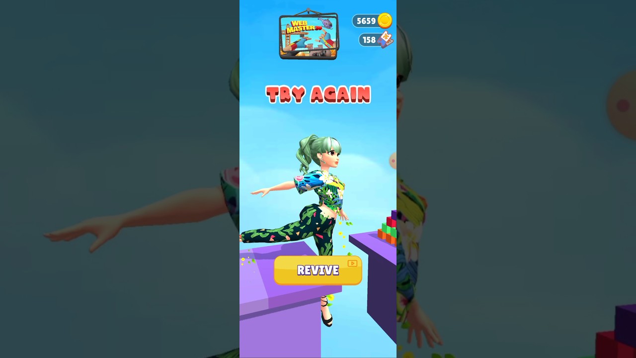 tippy toe game asmr tippy toe tippy toe 3d#shorts