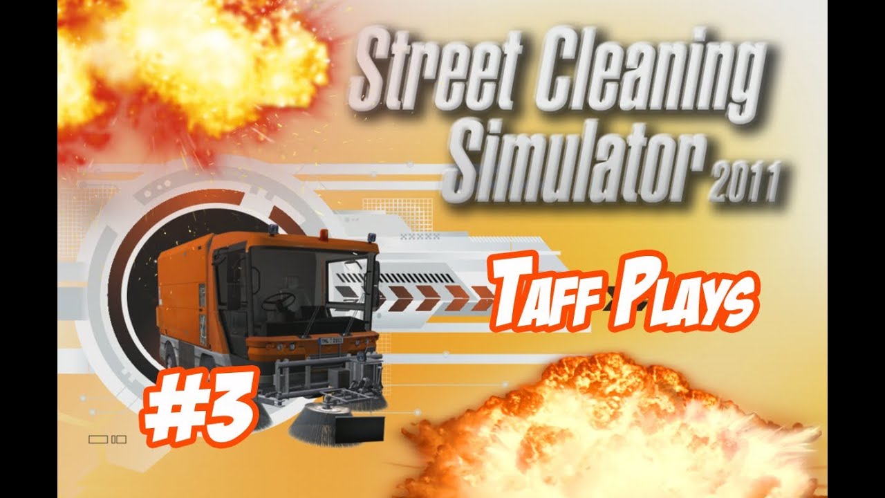 Taff Play's - Street Cleaning Simulator 2011 #3 - Adjustable mirrors!
