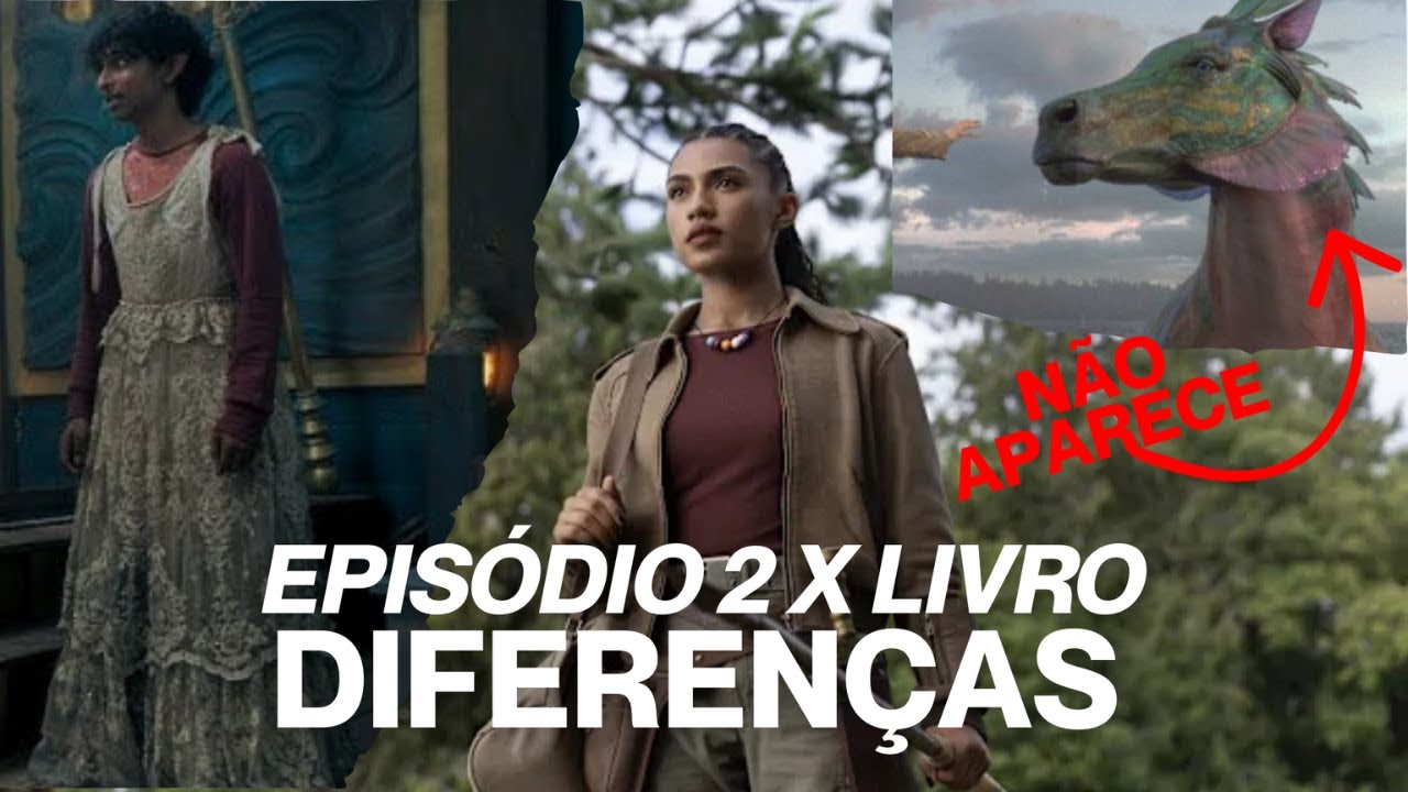 PERCY JACKSON | DIFERENÇAS ENTRE O 2° EPISÓDIO E O LIVRO O MAR DE MONSTROS