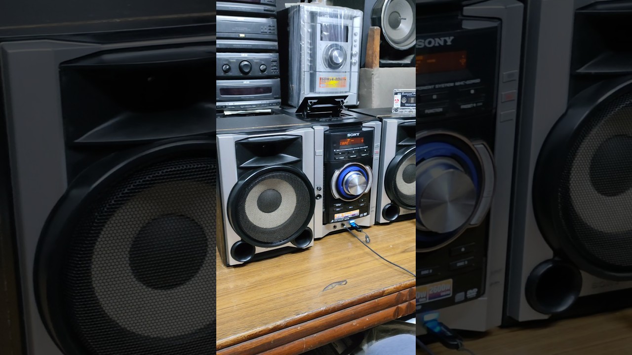 sony mhc-gzr5d music system high powered full working 9213787547 