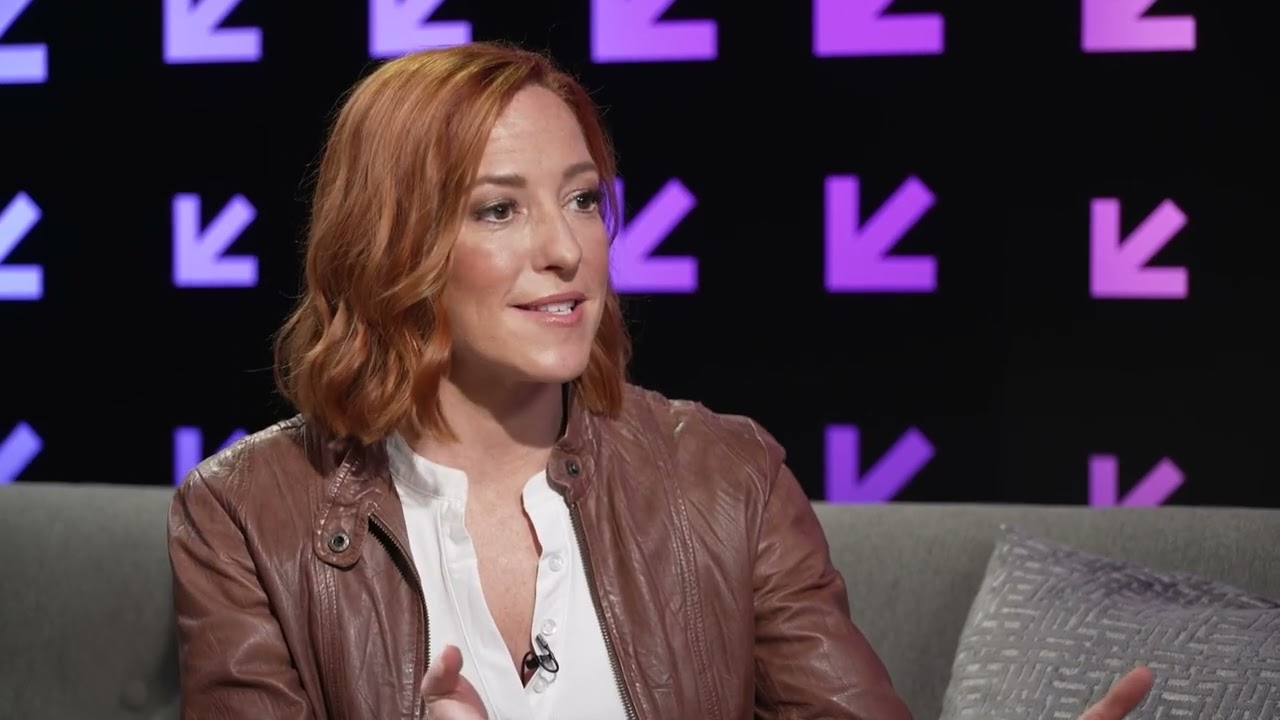 Jen Psaki in the 2023 SXSW Studio