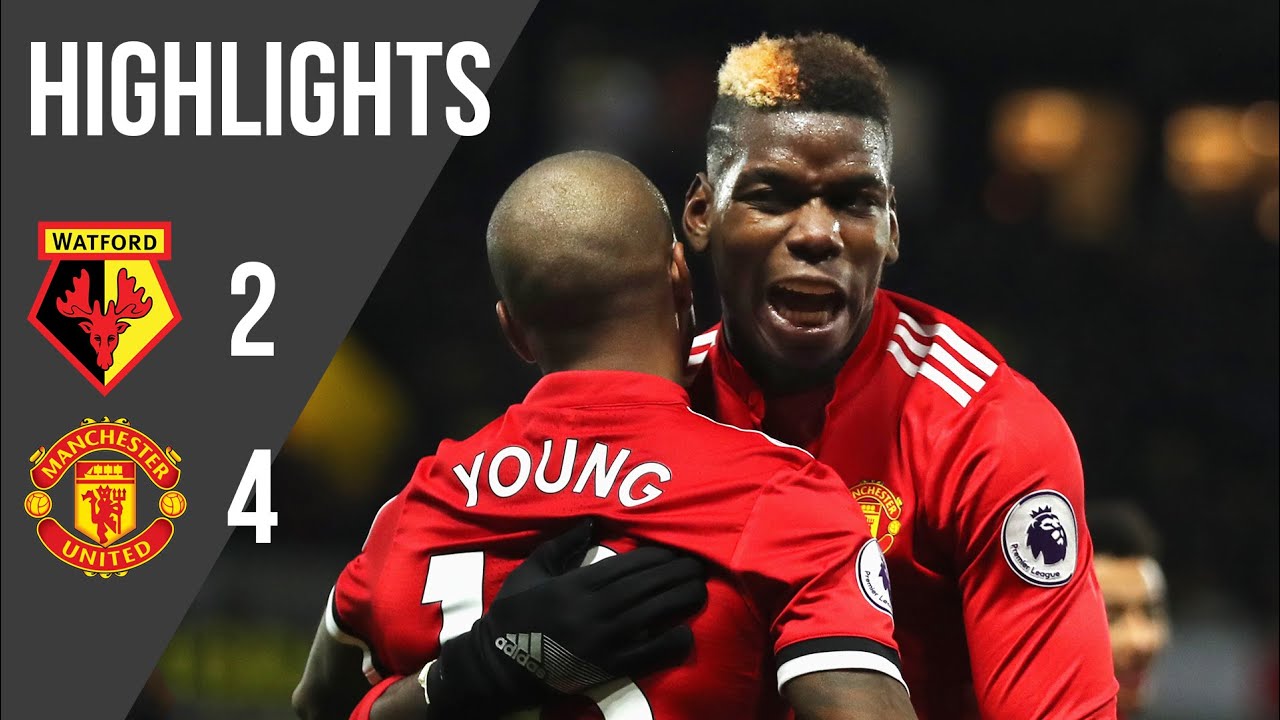 Watford 2-4 Manchester United | Premier League Highlights (17/18) | Manchester United