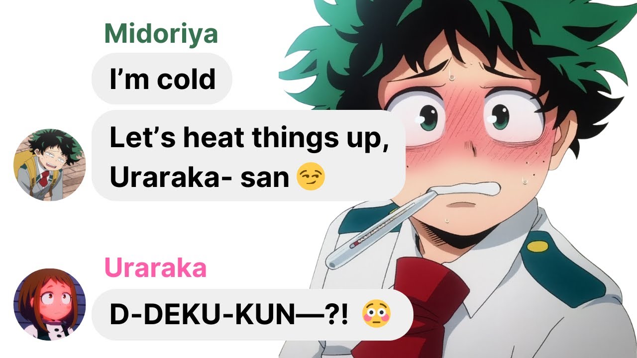 POV: What if Midoriya Got Sick | My Hero Academia IG DM Skit