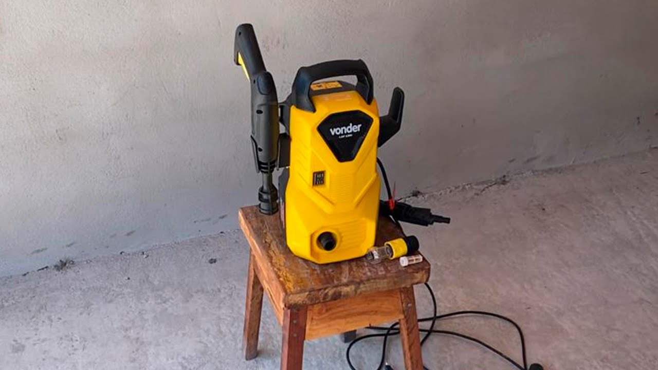 Lavadora de alta pressão LAV 1300 VONDER, aprenda como montar e usar!