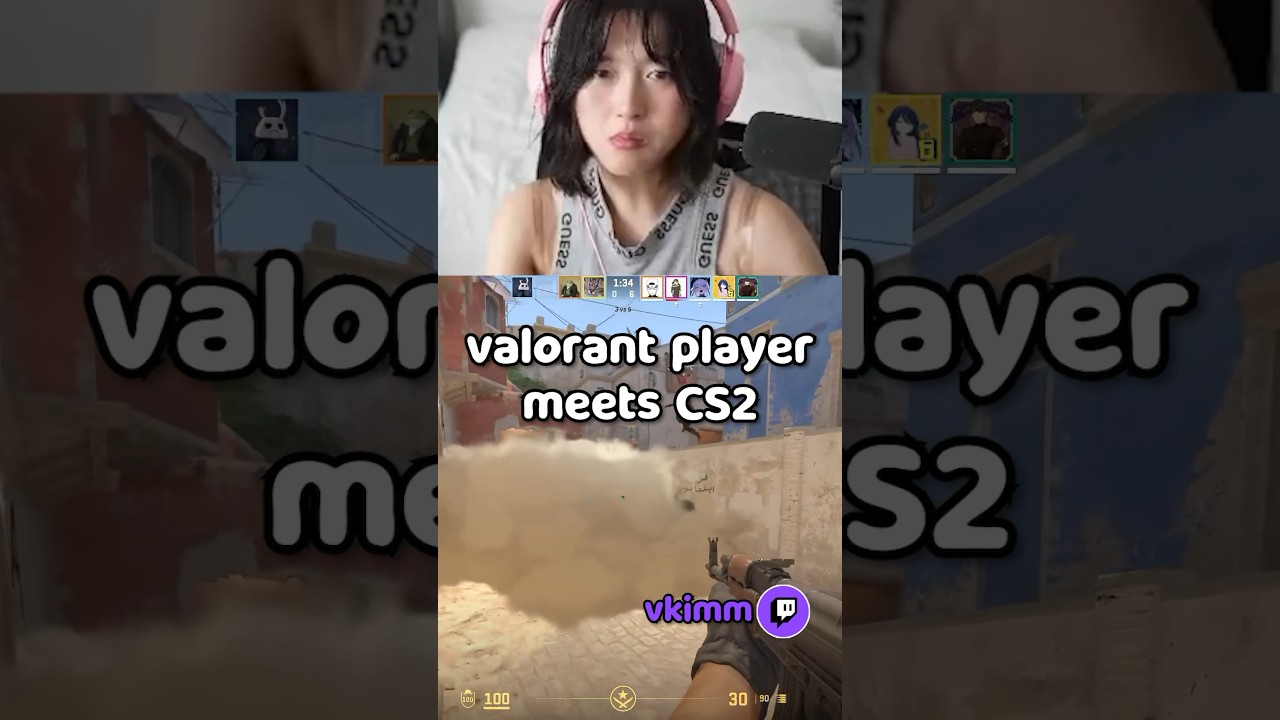 Игрок Valorant встречает CS2