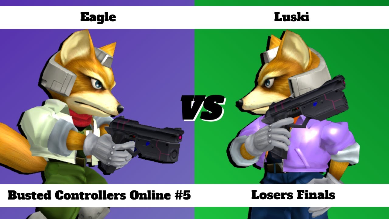 Busted Controllers Online #5 - LF - Eagle (Fox) vs Luski (Fox)
