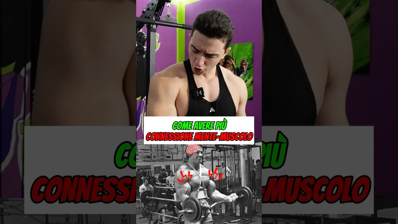PI&Ugrave; CONNESSIONE MENTE MUSCOLO #bodybuilding