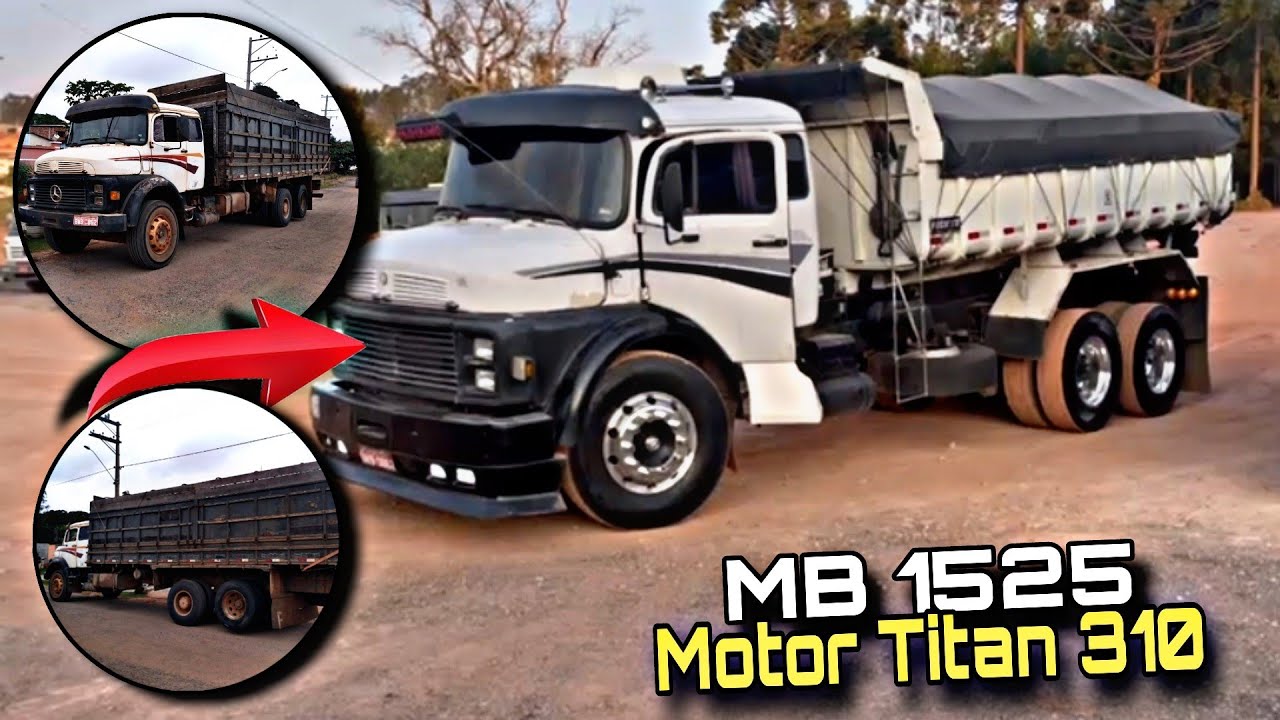 MB 1525 COM MOTOR TITAN 31O E CAIXA DE 1935 - TRANSFORMAÇÃO TOP DEMAIS