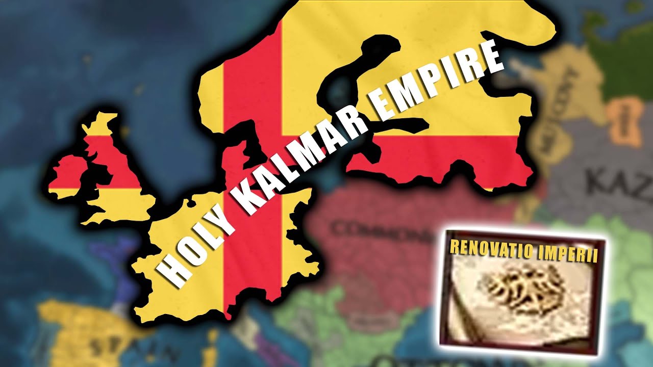 Forming Holy... KALMAR Empire in EU4 Achievement Hunter
