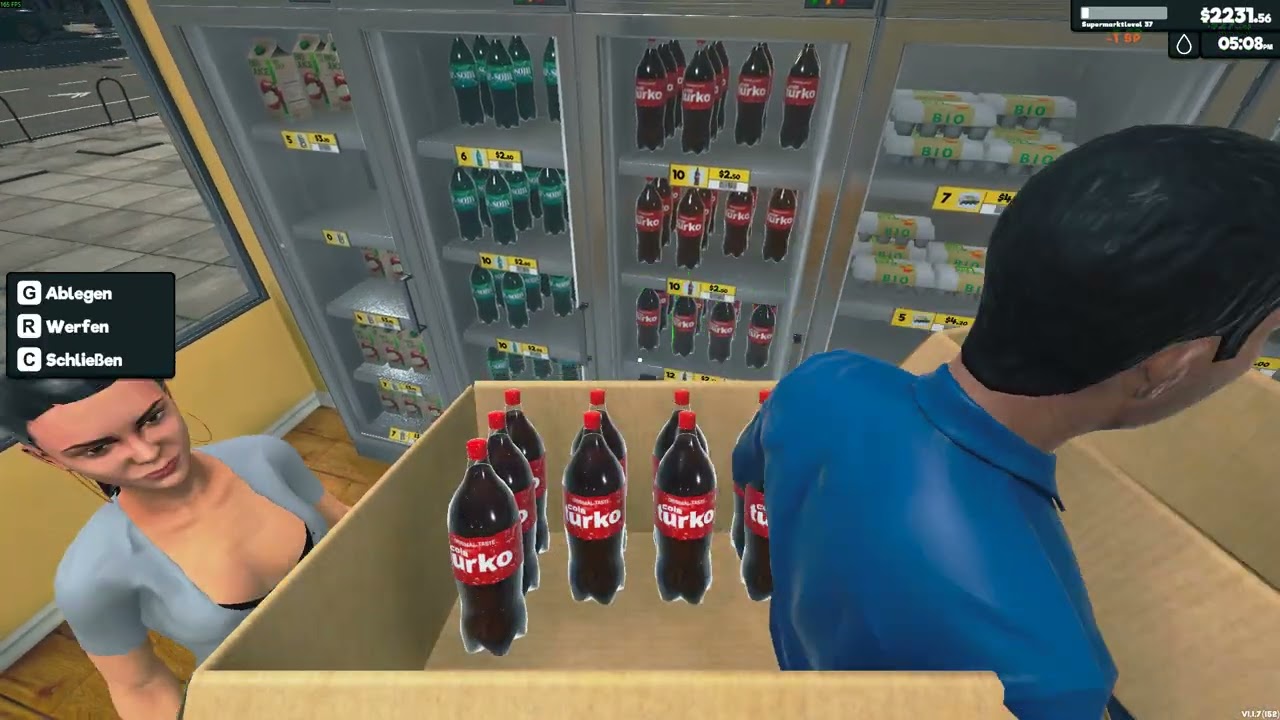 Supermarket Simulator #027 Das wird ein langer Weg und er wird Steinig seihen hahahahaha