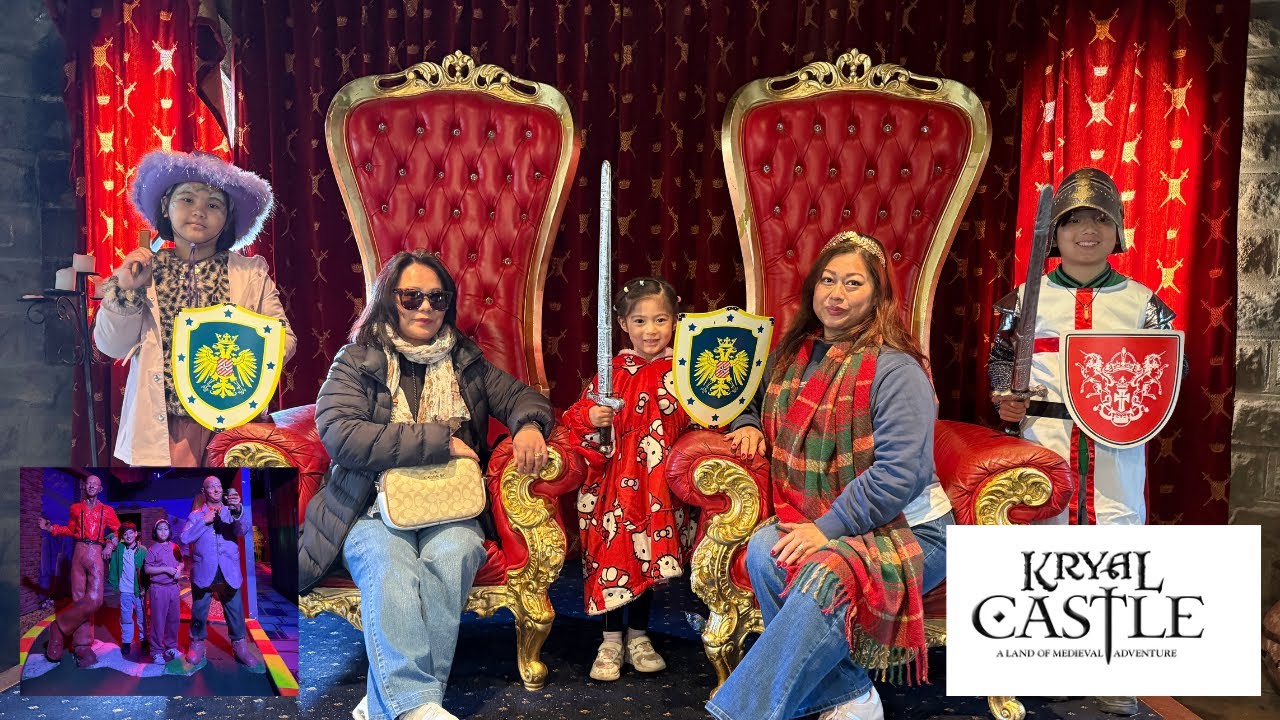 Kryal Castle with Malla Family⎮Gold Rush Mini Golf Ballarat⎮Melbourne Australia🇦🇺⎮Alyhaan👨‍👩‍👧⎮⎮🇳🇵