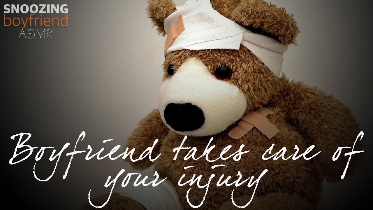 ASMR boyfriend takes care of your injury [M4A] [soft spoken] [comfort] [BFE]