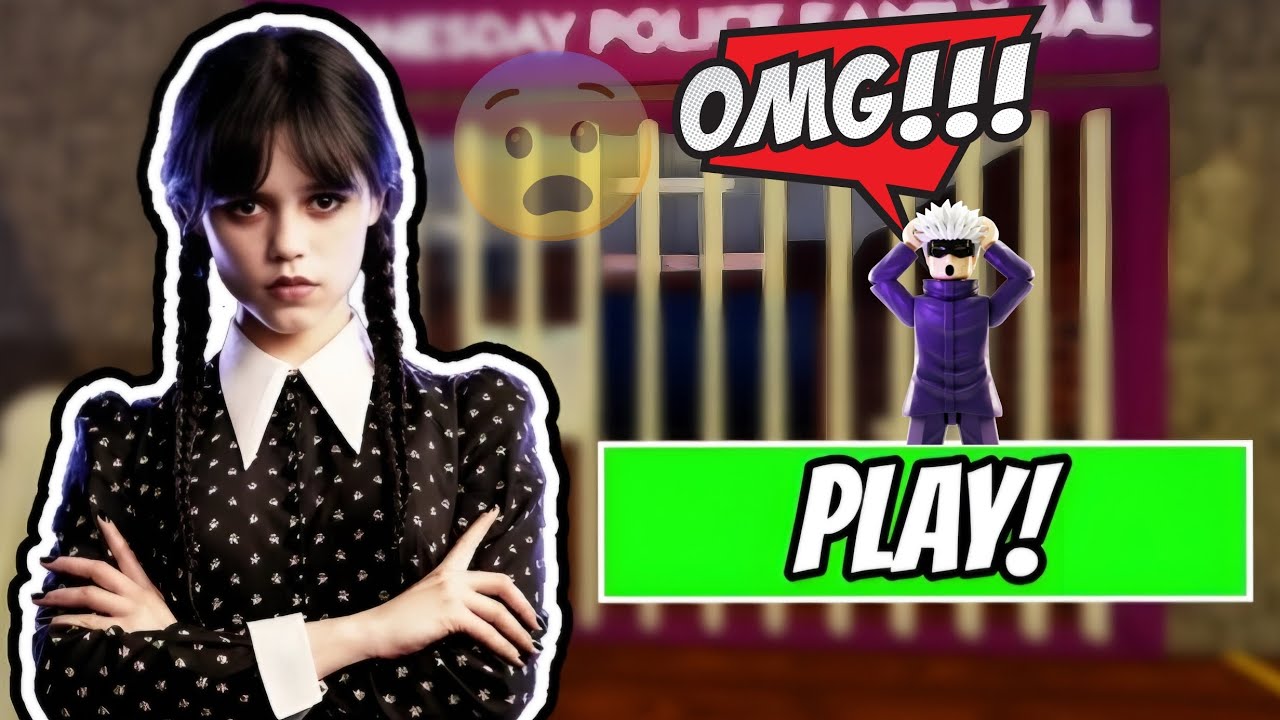 WEDNESDAY VS POLICE: The Ultimate Prison Escape! 👮‍♀️🏃💨