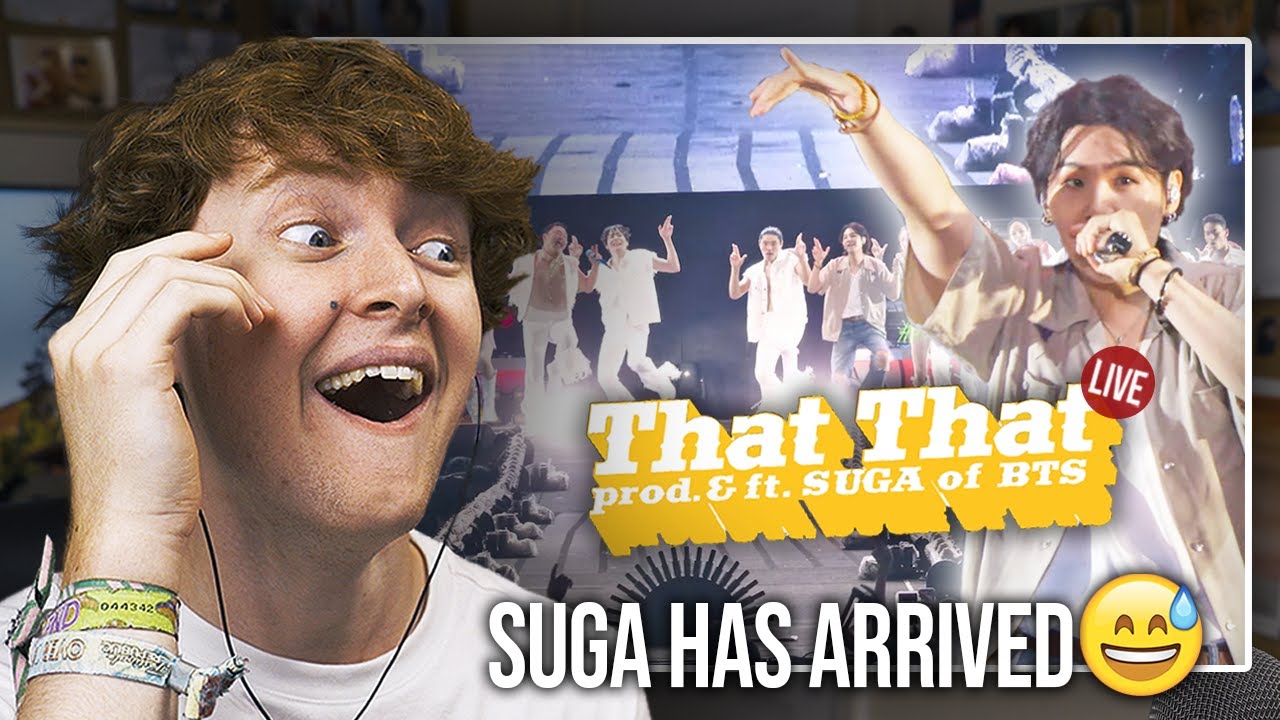 SUGA HAS ARRIVED! (PSY & Suga of BTS - 'That That' Live Performance | Reaction)