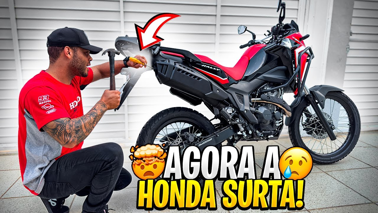DESMIOLEI O ESCAPE ORIGINAL DA SAHARA 300 RALLY OLHA ESSE SOM🔥😱