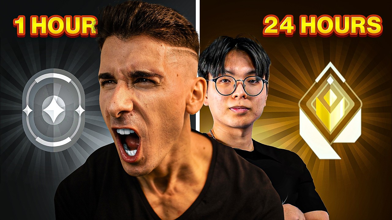 24 HORAS para Subir a RADIANT 🏆 | Horcus & ViiZzzm Valorant