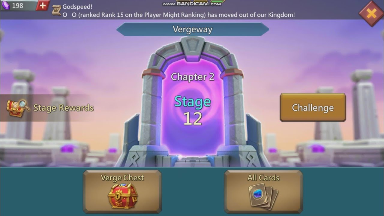 Lords mobile Vergeway chapter 2 stage 12