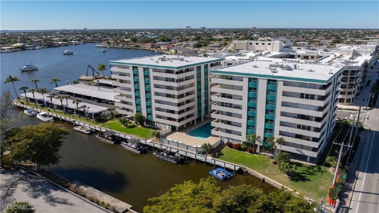 Direct Gulf Access Condo in Cape Coral | Waterfront Living | $183K | SUNSET TOWERS