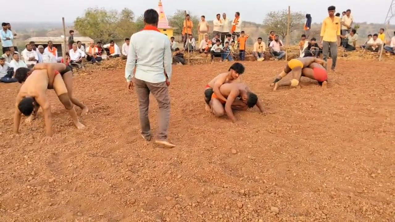 माळधामणी येथे जबरदस्त कुस्ती दंगल| श्री दत्त मंदिर उत्सव 2026 💪