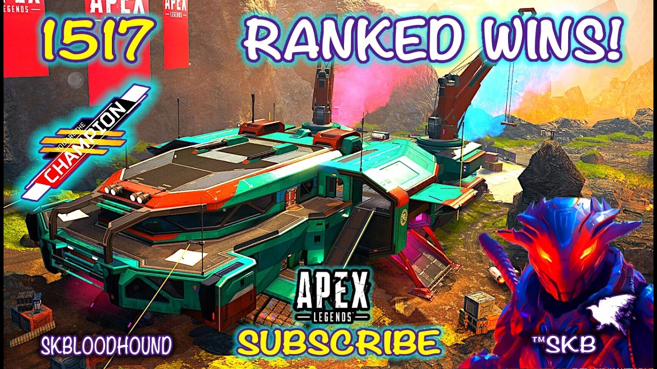 1517 RANKED WINS |🔥™SKBLOODHOUND BEAST OF THE HUNT🔥| APEX LEGENDS #skbloodhound
