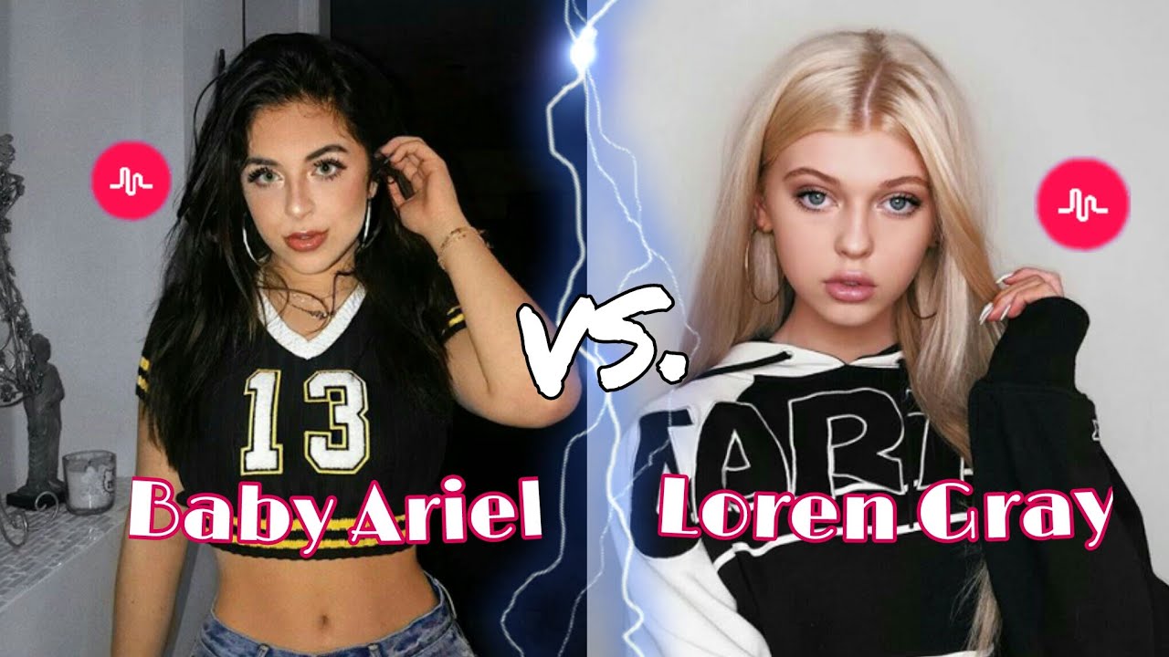 Baby Ariel vs. Loren Gray Musical.ly Battle| Next Musers