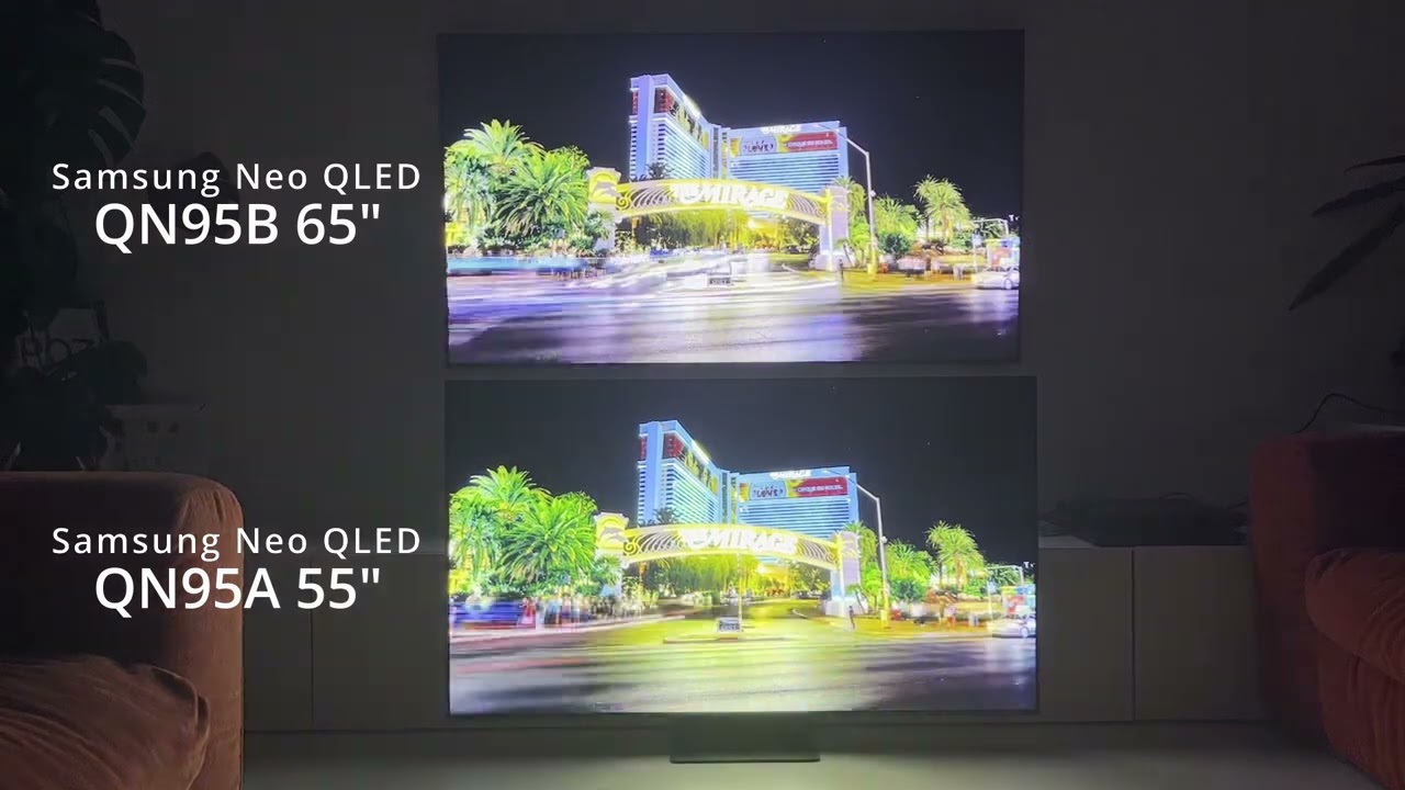 Samsung Neo QLED QN95B (2022) vs QN95A (2021)