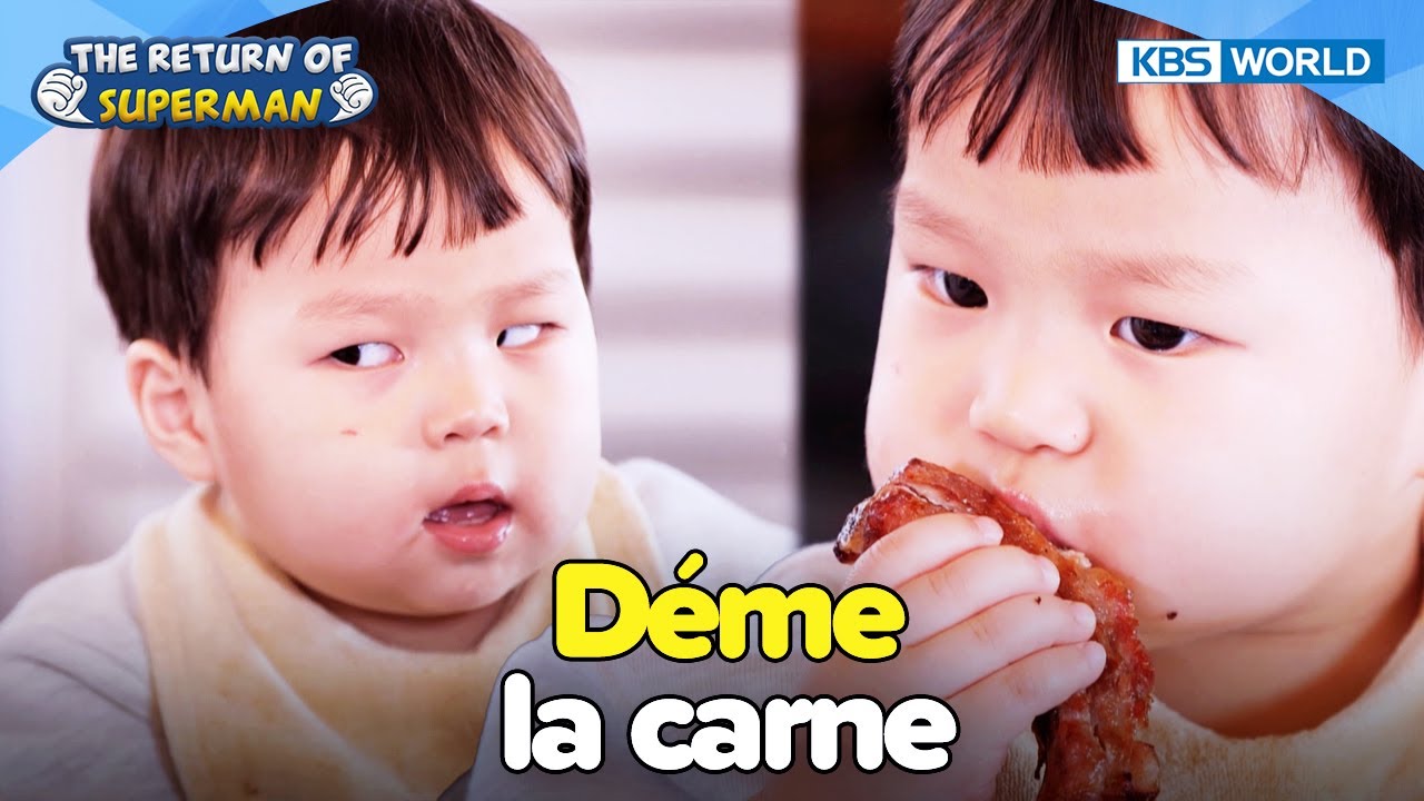 [ESP SUB] ¡Dame la carne!🍖 [El Regreso de Superman Ep.568-2] | KBS WORLD TV 250420