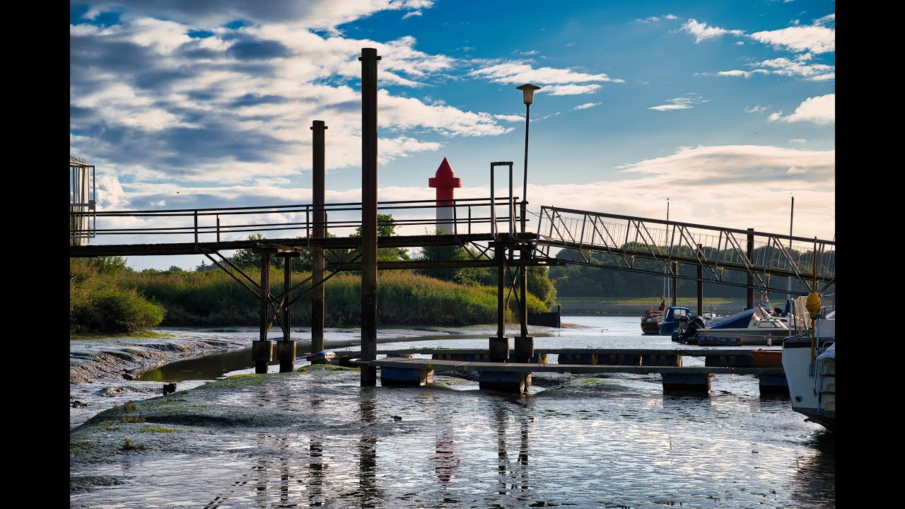 Unterweser rauf  und runter unter Segeln