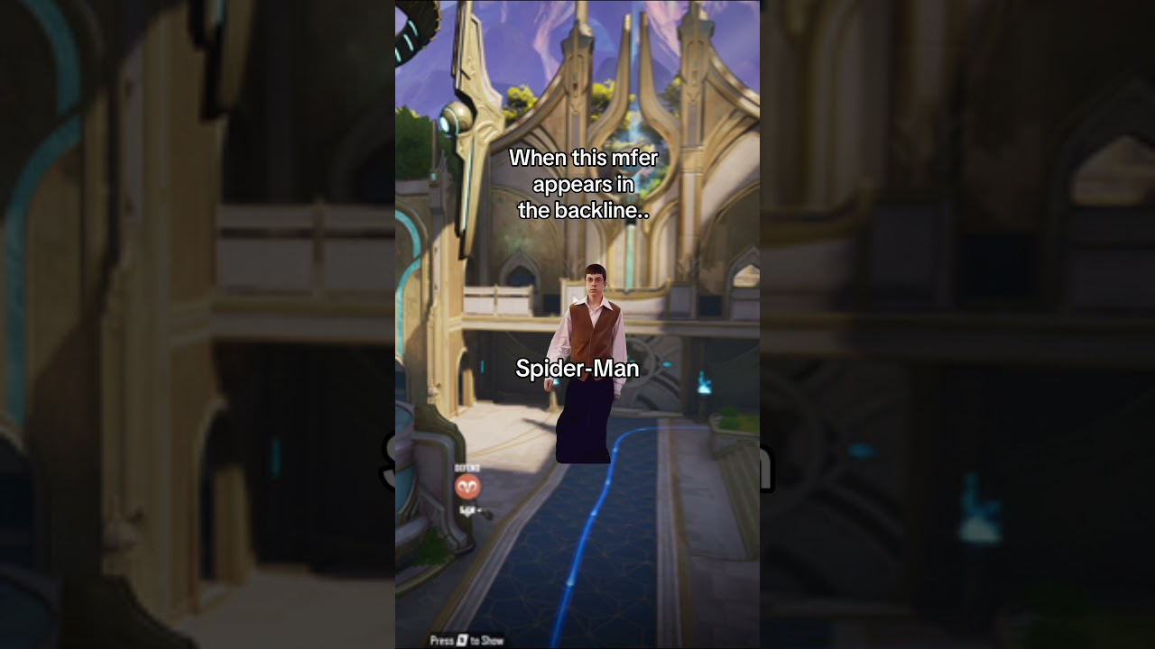 Damn you, Peter Parker 😒 #marvelrivals #marvelrivalsedit #marvelrivalsmeme #ladyfolk7