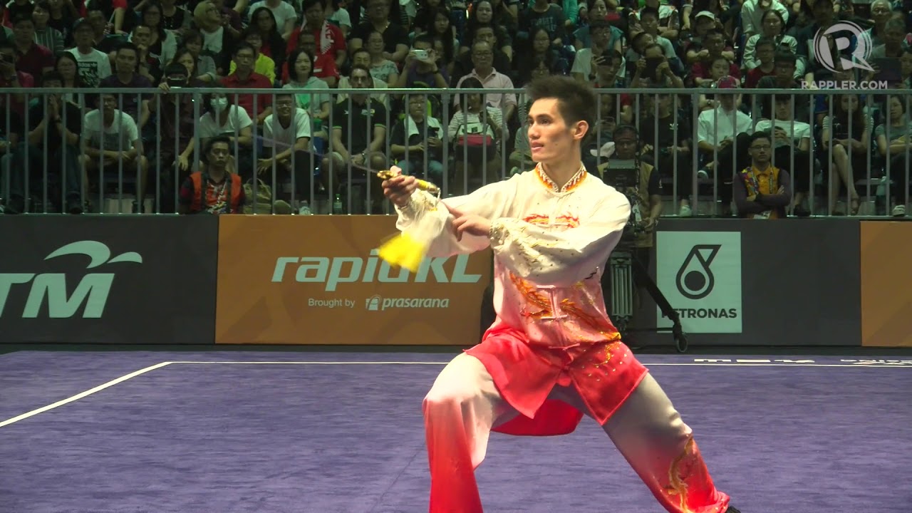 SEA Games 2017: Daniel Parantac's full routine in wushu men's taijijian