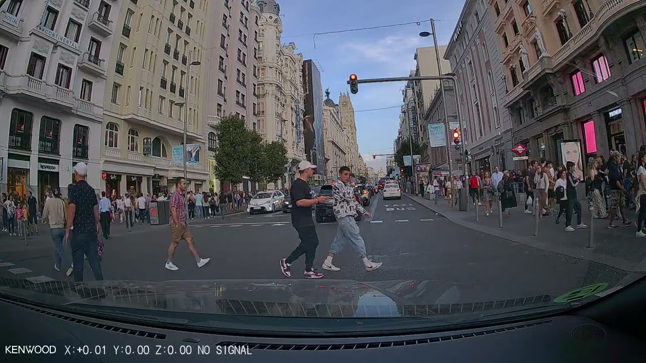 one of Europe's most underrated cities - driving thru central Madrid (dashcam footage)