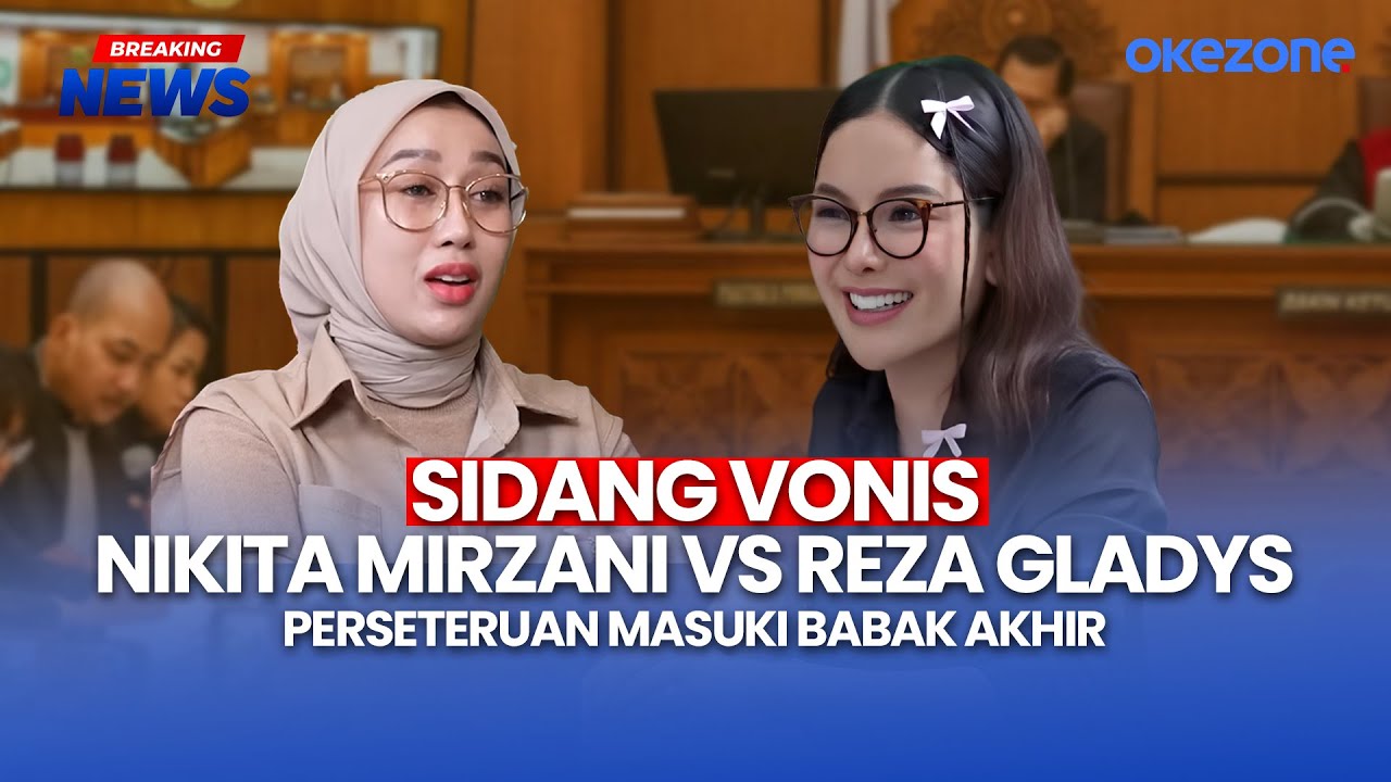 🔴BREAKING NEWS - NIKITA MIRZANI DIVONIS 4 TAHUN PENJARA  | 28/10