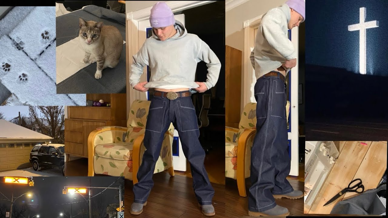 First video, First blue jeans